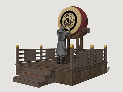 军事器材 古代战鼓 军鼓 战鼓