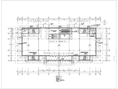 其他文化建筑 规划馆建筑施工图 现代简约风格 建筑施工图 平立剖图