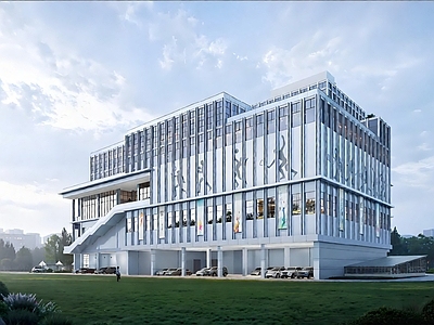 其他办公建筑 8层2点2万方 商业配套用房 体育馆