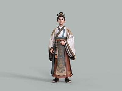 新中式男人 古风美男 古装帅哥 汉服美男