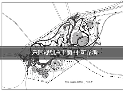 儿童乐园 乐园规划总平面图