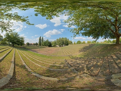 现代户外HDR