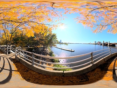 现代户外HDR