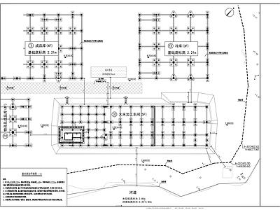 其他类型图纸 基坑钢支撑