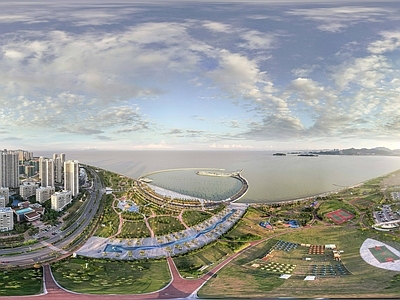 现代城市HDR