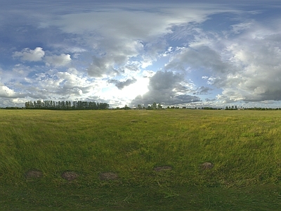 现代户外HDR