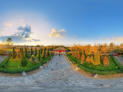 现代户外HDR