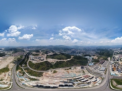 现代户外HDR