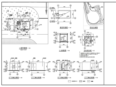 门卫室建筑 门卫
