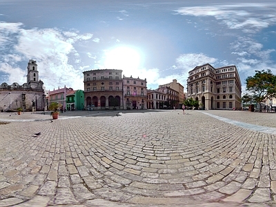 现代小区HDR