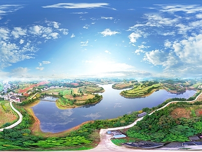 现代户外HDR