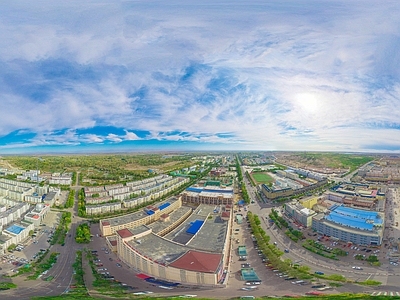 现代户外HDR