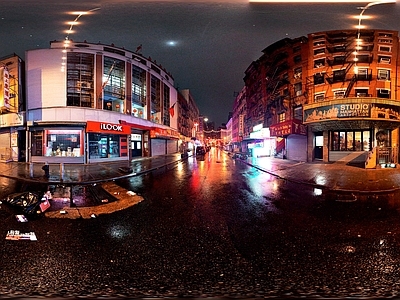 现代城市HDR