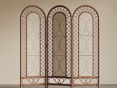 中古风屏风