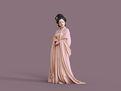 中式女人 唐代服饰 大唐美女 古装美人 唐装