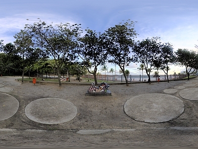 现代户外HDR