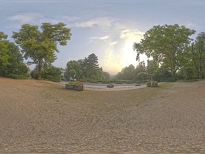 现代户外HDR