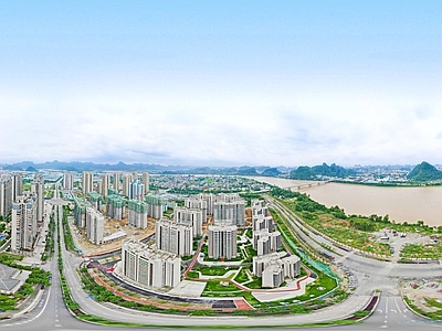 现代户外HDR