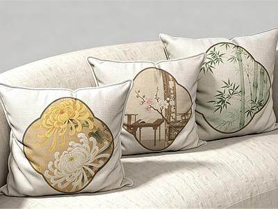 新中式抱枕 新中式抱枕