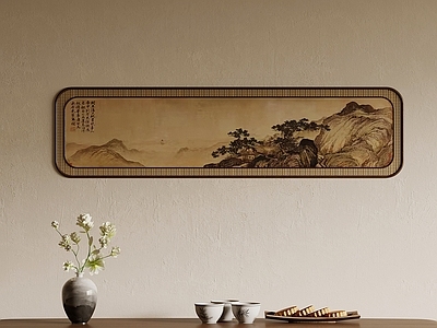 新中式抽象挂画