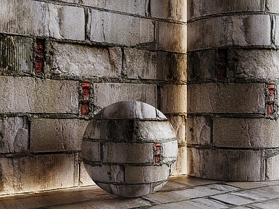 欧式古建砖 现代砖墙