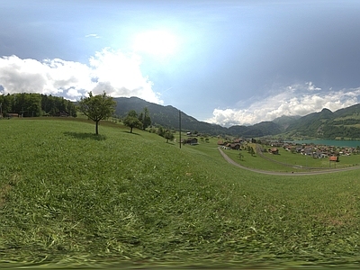 现代户外HDR