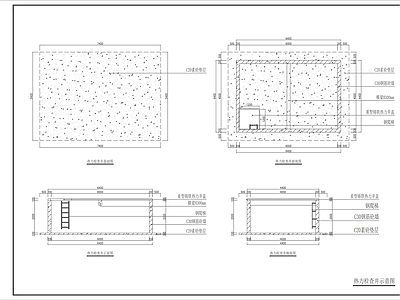 混凝土结构 检查井施工图