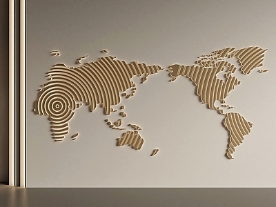 轻奢挂件 世界地图挂件 地图墙饰 世界地图背景墙 地图墙饰挂件 地图挂件