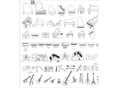 乐器 钢琴音乐图库