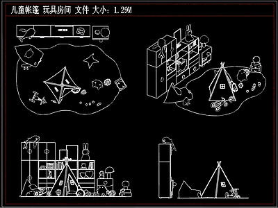 其他图库 儿童房 玩具房 儿童活动空间 游乐场 儿童家具玩具