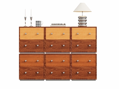 中古风斗柜 边柜 玄关柜