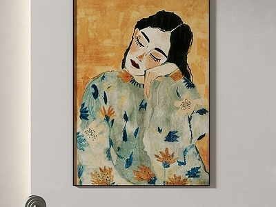 现代简约儿童挂画 现代简约抽象挂画