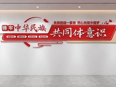 文化墙 民族团结文化墙 党建文化墙