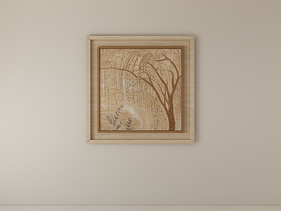 新中式挂画 装饰画 挂画