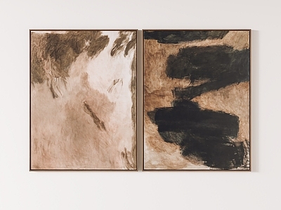 侘寂抽象挂画 现代挂画 客厅挂画 抽象挂画 玄关挂画 书房挂画