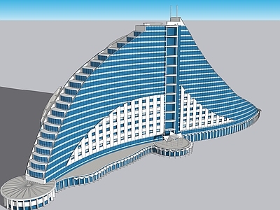 未来主义酒店建筑