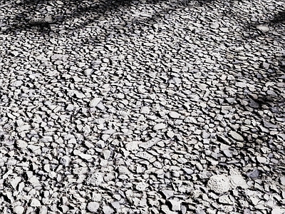 侘寂其他地面 现代户外路面 石子路面