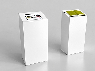 极简其他展台 展台 书架 ipad架 展示架 平板架