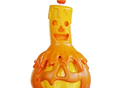 波普蜡烛 万圣节装饰品 万圣节蜡烛