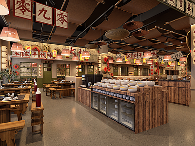复古火锅店 社区火锅店 老厂火锅店 火锅店