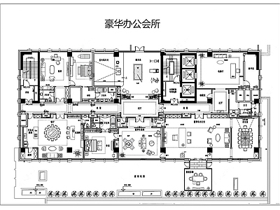 会所 会所酒店平面图 酒店餐饮平面图 宴会厅会所水会