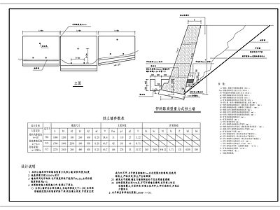 其他节点详图 挡土墙通用图