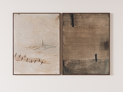 侘寂抽象挂画 侘寂风挂画 装饰画 客厅挂画 书房挂画 抽象挂画
