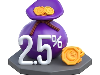 其他广告导视 卡通金币 卡通钱包