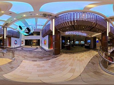 现代室内HDR