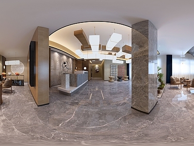 现代室内HDR