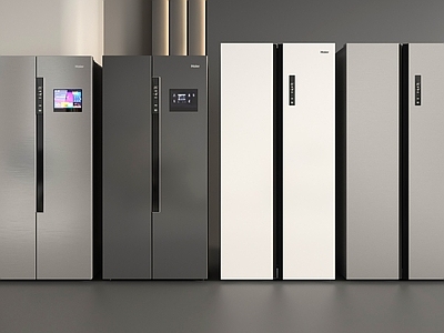 现代冰箱 对开门冰箱 冰箱 双开门冰箱 双门冰箱