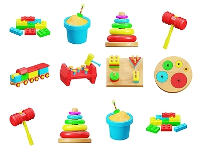原木风玩具 早教儿童积木玩具 幼童积木玩具 木头玩具沙沙火车 几何图形早教玩具 益智彩虹塔玩具
