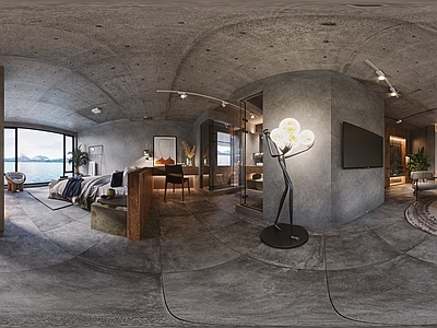 现代室内HDR