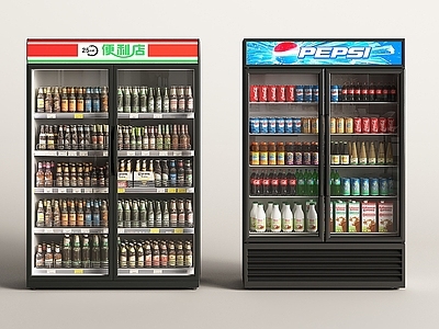 现代冰柜 冷藏柜 冰柜 饮料柜 展示柜 展柜